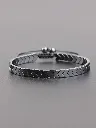 1pc Adjustable Black Onyx Beaded Bracelet For Men, For Jewelry Gift And PartyI discovered amazing products on SHEIN_com, come check them out!.webp