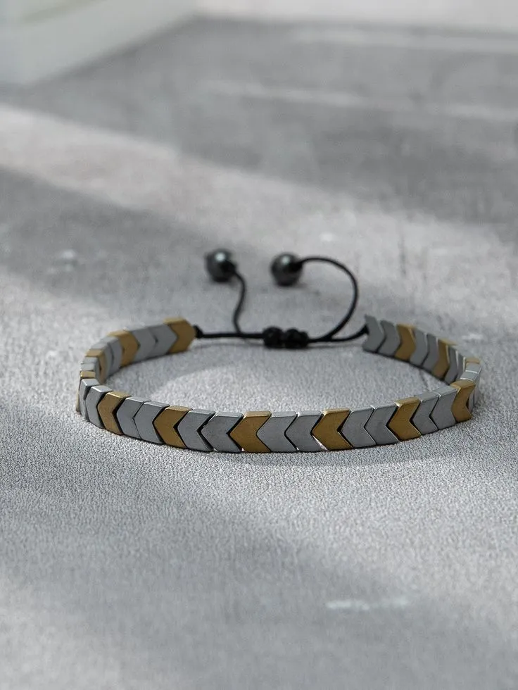 Men Two Tone Bracelet.webp