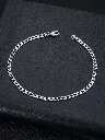1pc Simple Chain Stainless Steel Men's Hip Hop Style Bracelet.webp