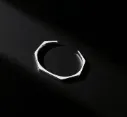 Plain shiny solid curf Kara